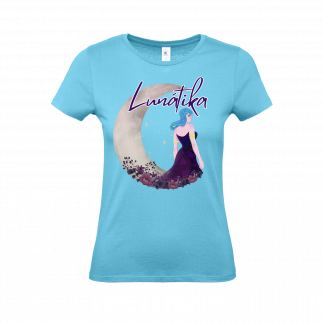 Lunátika camiseta, diseño exclusivo de Lunátika.