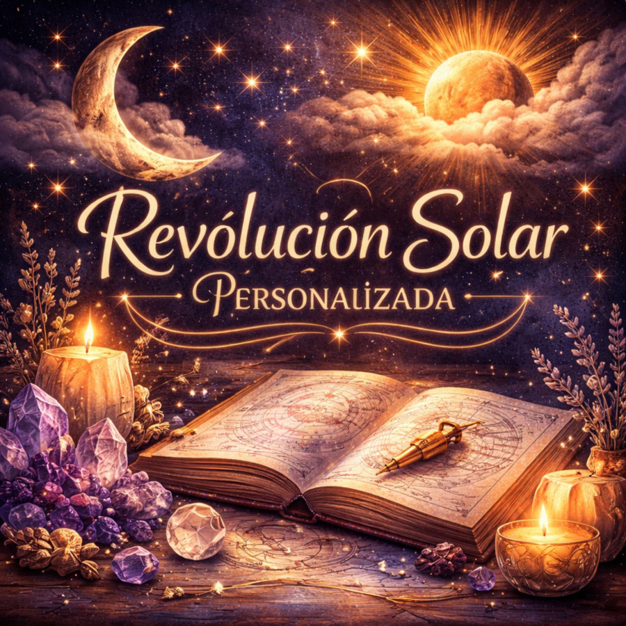 Revolución Solar Personalizada de Lunátika, estudio astrológico del año personal
