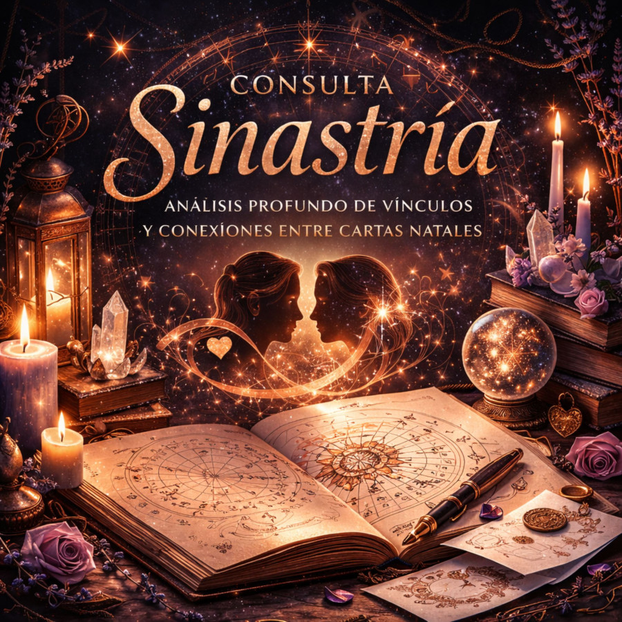 Consulta astrológica de preguntas concretas sobre sinastría de Lunátika
